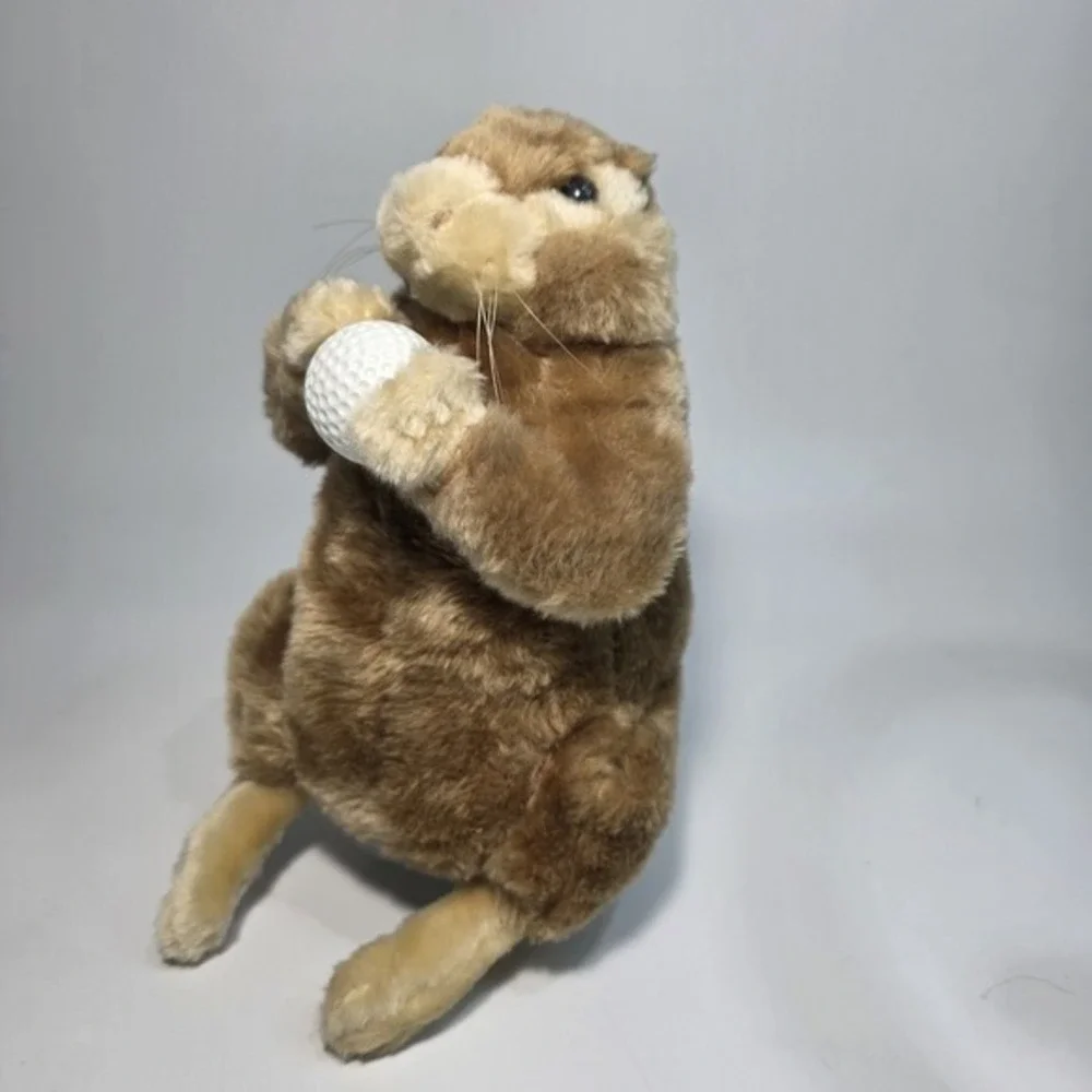 Vintage Caddy Shack Gopher Golf Club Cover Driver With‎ Ball 9